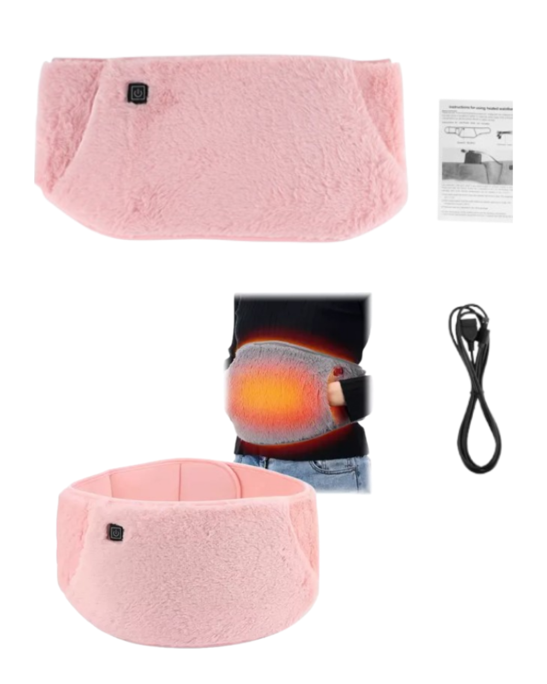 LUMERA® USB ISITMALI BEL KEMERİ