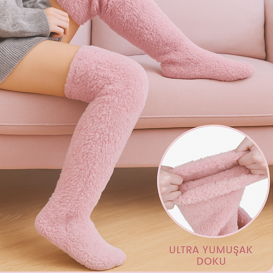 Lumera® Ultra Yumuşak Peluş Çorap