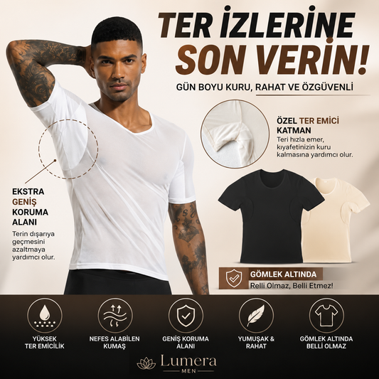 LUMERA Men Ter Emici İç Tişört