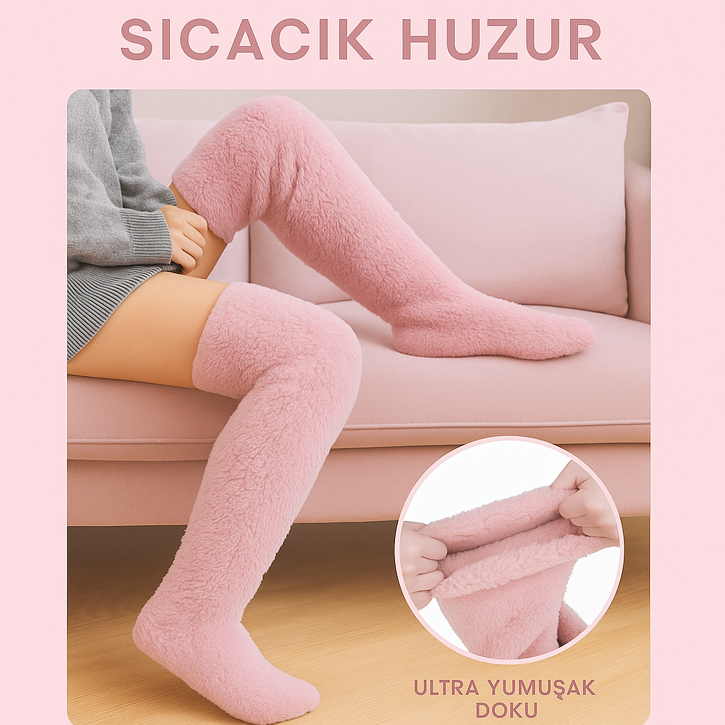 Lumera® Ultra Yumuşak Peluş Çorap