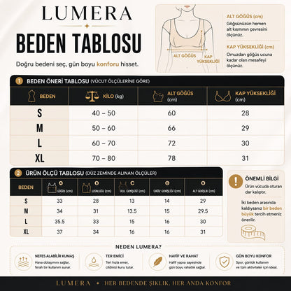 LUMERA Ter Lekesi Önleyici İç Tişört